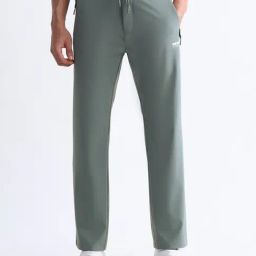 Uspa Active Green Slim Fit Sports Trackpants-image-97