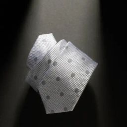 Louis Philippe Grey Embroidered Tie-picture-8