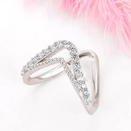 GIVA 925 Sterling Silver SparklIng Spirits Ring Adjustable For Women-image-84