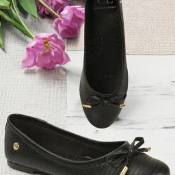 Carlton London Women's Black Flat Ballets-image-58