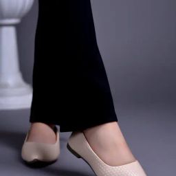 Shoetopia Women's Beige Flat Ballets-picture-10
