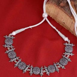 Voylla Nayantara Temple Design Necklace-image-10