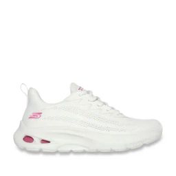 Skechers Women's BOBS UNITY - SLEEK WAVES Off White Sneakers-image-10