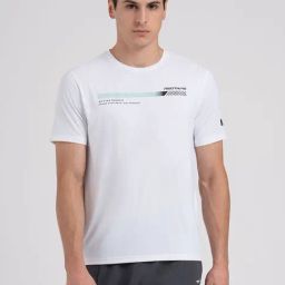 Red Tape White Regular Fit T-Shirt-image-80