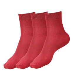 Dollar Socks Kids Pack Of 3 Calf Length Cotton School Socks-25