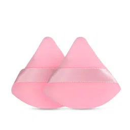 GLEVA Triangle Makeup Puff Pack Of 2 - Pink-picture-39