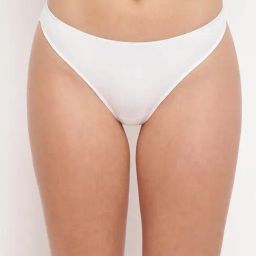 La Intimo White Comfort Fit Panties-image-21