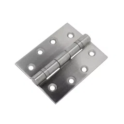 Shreelite Bearing Door Hinges 4x3x3 Inch (101.6x76x76 mm) Stainless Steel Matt Finish, 10030307001-37