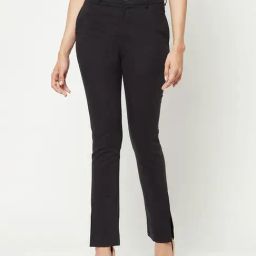 Crimsoune Club White Regular Fit Embroidered casual trousers , Buy, Trousers, India, Tata CLiQ-image-59