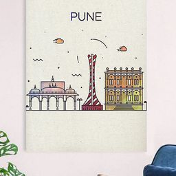 Gallery99 Off-White Pune Canvas Unframed Painting-image-91