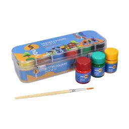 Youva Poster Colour 10 ml Each (Pack of 12) with Brush, 35046-image-48