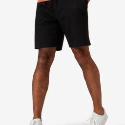 Domyos By Decathlon Black Slim Fit Sports Shorts-image-66