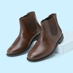 Byford by Pantaloons Men's Brown Chelsea Boots-picture-13