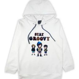 Cavio Kids White Printed Full Sleeves Sweatshirt-image-54