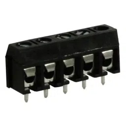 RS PRO 5 Pin PCB Terminal Block 5 mm Pitch Screw Termination, 8970742-38