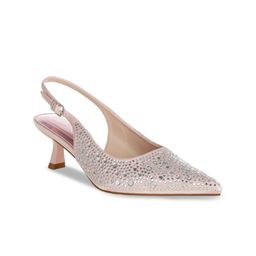 London Rag Women Embellished PU Block Pumps-49