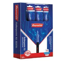 Reynolds R5 Roller Pen Blue 0.5 mm Tip (Set of 20)-picture-35