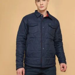 Wrangler Navy Regular Fit Reversible Jacket-picture-43