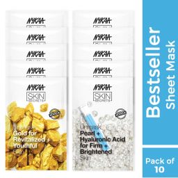 nykaa skin Nykaa Naturals Skin Secrets Bestseller Sheet Mask - Monthly Pack-picture-25