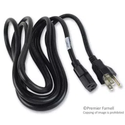 VOLEX Power Cord Nema5-15P/Iec, 3M, 13A, BlACk, 17503 10 B1-picture-7