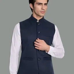 Moda Rapido Mandarin Collar Nehru Jacket-picture-50