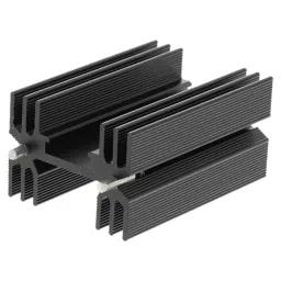 RS PRO Heatsink, 5.5K/W, 50 x 35 x 25mm, Clip, 2342378-10