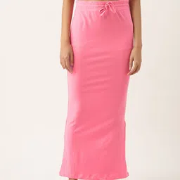 Ms.Lingies Solid Saree Shapewear-image-6