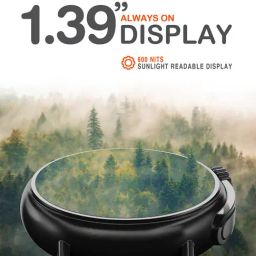 Hammer Active 3.0, 1.39 inch Bluetooth Calling Smartwatch with Always On Display (Pop Orange) image 2