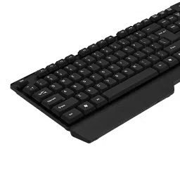 Frontech KB-0018 Multi-Device Wireless Keyboard and Mouse Combo, Black image 2