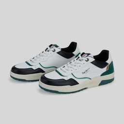 Pepe Jeans Men Colourblocked PU Sneakers-image-71