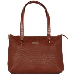Esbeda Tan Textured Medium Shoulder Handbag-picture-23