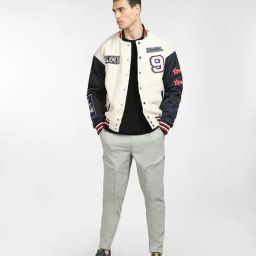 Jack & Jones Silver Grey Regular Fit Trackpants-image-54