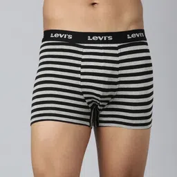 Levis Striped Mid Rise Trunk STYLE#006 Black/Light Grey Mel-picture-17