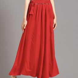 Moda Rapido Women Pleated Trousers-image-96