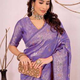 Moda Rapido Silk Cotton Banarasi Saree-14