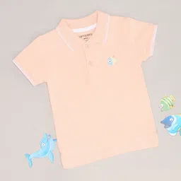 Pantaloons Baby Boys Graphic Printed Polo Collar Cotton T-shirt-image-53