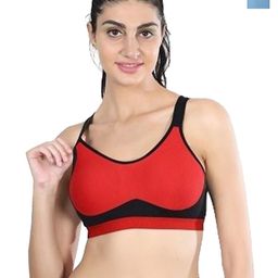 Halfspin Pack Of 2 Colourblocked Full Coverage Racerback Sports Bra-picture-25