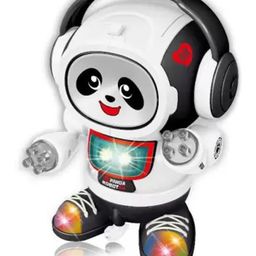 WISHKEY Plastic Panda Robot Toy for Children All Direction Moving and Dancing Robot for Kids Black Pack of 1)-15