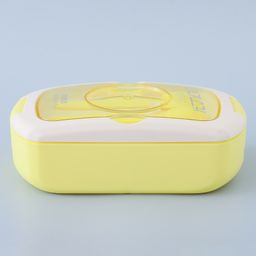 Lunch Box with Spoon & Fork Set - Yellow-image-22
