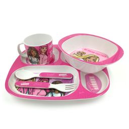 Superware Melamine Kids  Dinner Set- Barbie-Wispy Forest  ( Set of 5 )-20