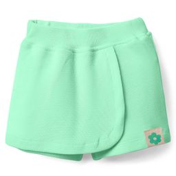 Little Kangaroos Cotton Woven Knee Length Skorts With Cactus Patch - Sea Green-image-9