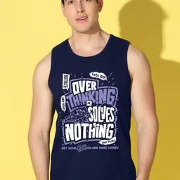 SLOWLORIS Printed Super Combed Cotton Gym Vest-image-37