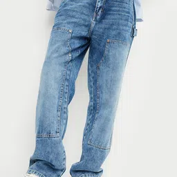 max Men Mildly Distressed Heavy Fade Jeans-picture-5