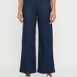 Madame Women Wide Leg Mid-Rise Jeans-image-45