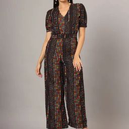 BRINNS Midnight Black Printed Jumpsuit-picture-48