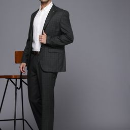 Raymond Contemporary Fit Single Breasted Formal Blazer and Trousers-picture-36