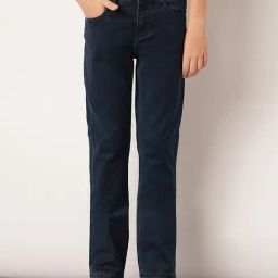 Jack & Jones Junior Dark Blue Solid Jeans-picture-44