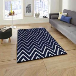 Presto Blue Wool Hand Tufted Carpet-picture-27