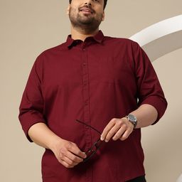 Sztori Men Plus Size Premium Pure Cotton Casual Shirt-image-55