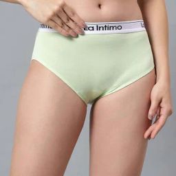 La Intimo Lime Green Comfort Fit Panties-image-38